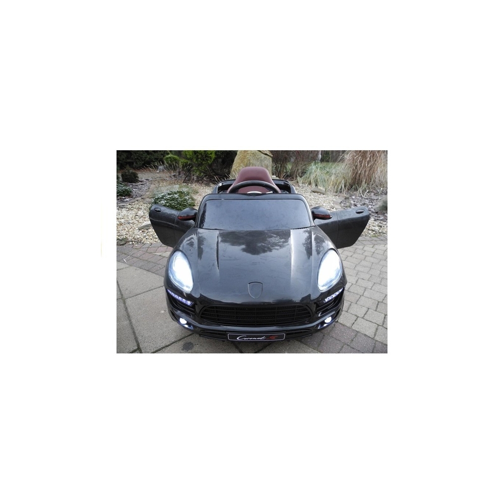 Elektromobilis Coronet S, Black-Elektromobiliai vaikams, Visureigiai-e-vaikas