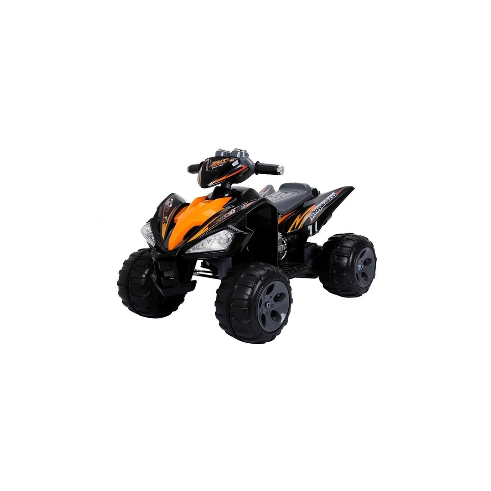 Elektrinis keturratis Big Wheels, Black-Elektromobiliai vaikams, Keturračiai ir bagiai-e-vaikas