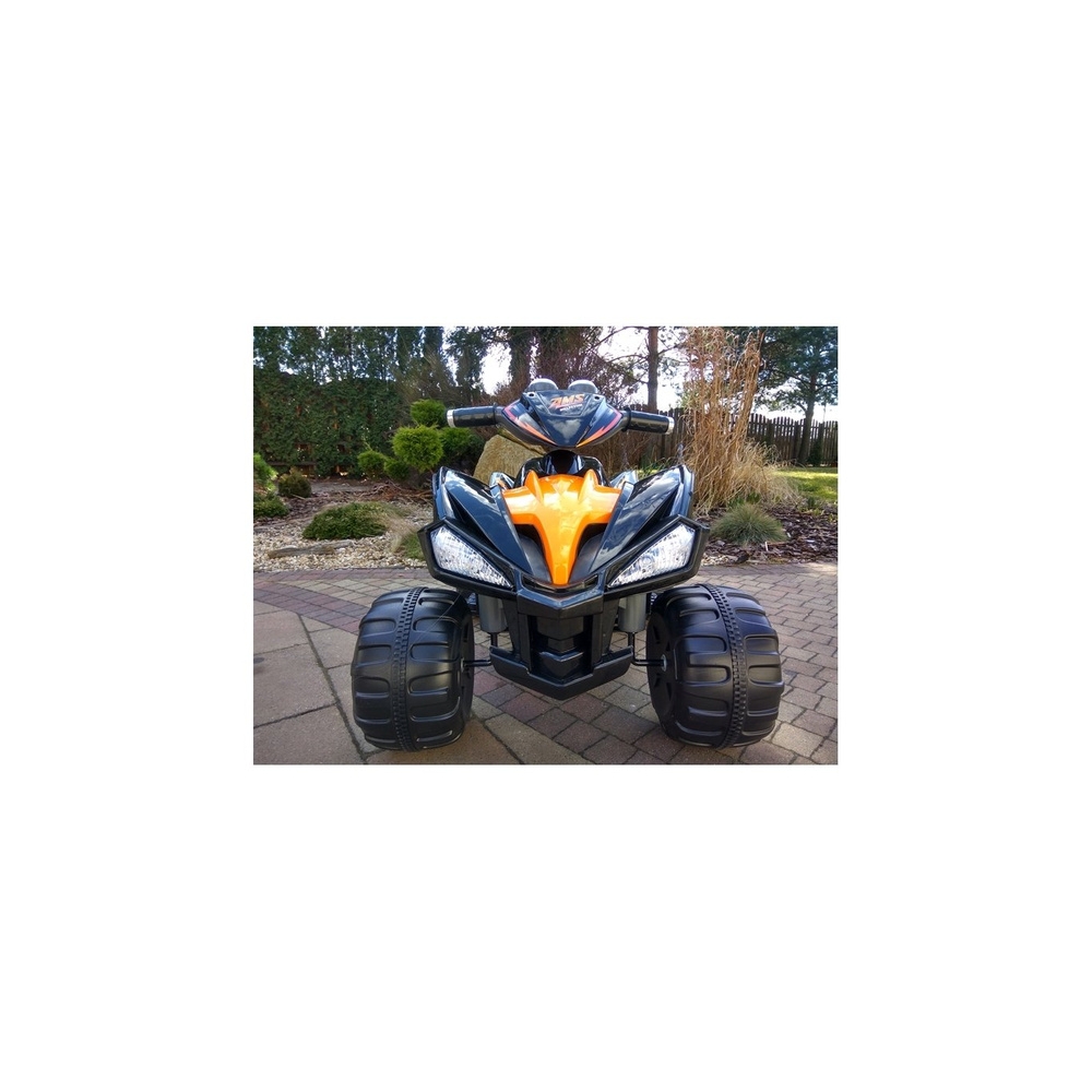 Elektrinis keturratis Big Wheels, Black-Elektromobiliai vaikams, Keturračiai ir bagiai-e-vaikas