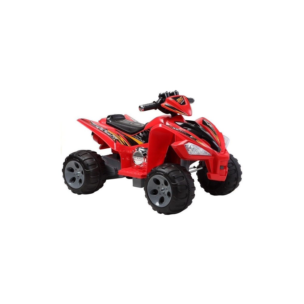 Elektrinis keturratis Big Wheels, Red-Elektromobiliai vaikams, Keturračiai ir bagiai-e-vaikas