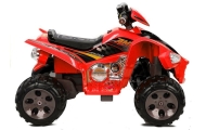Elektrinis keturratis Big Wheels, Red-Elektromobiliai vaikams, Keturračiai ir bagiai-e-vaikas