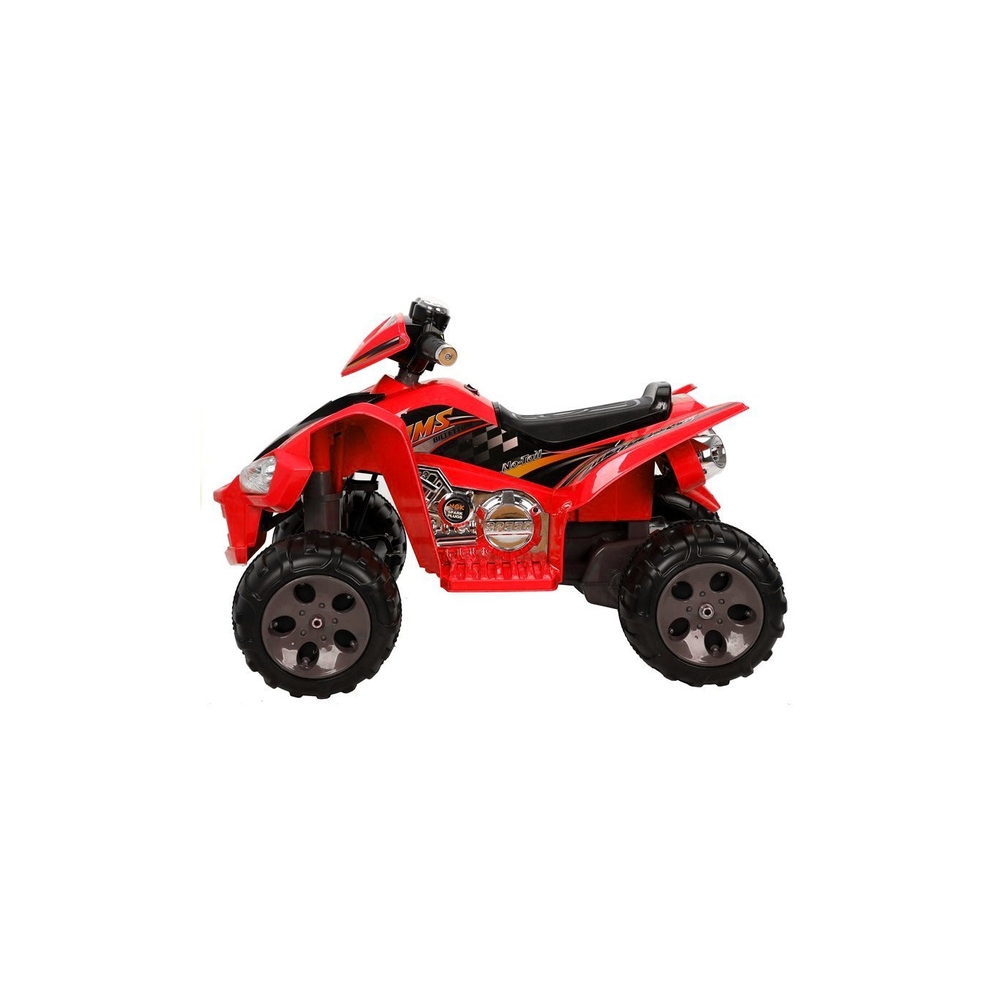 Elektrinis keturratis Big Wheels, Red-Elektromobiliai vaikams, Keturračiai ir bagiai-e-vaikas