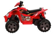 Elektrinis keturratis Big Wheels, Red-Elektromobiliai vaikams, Keturračiai ir bagiai-e-vaikas