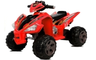 Elektrinis keturratis Big Wheels, Red-Elektromobiliai vaikams, Keturračiai ir bagiai-e-vaikas