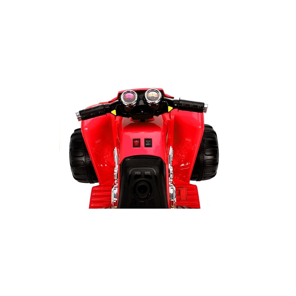 Elektrinis keturratis Big Wheels, Red-Elektromobiliai vaikams, Keturračiai ir bagiai-e-vaikas