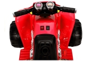 Elektrinis keturratis Big Wheels, Red-Elektromobiliai vaikams, Keturračiai ir bagiai-e-vaikas