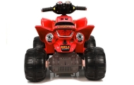 Elektrinis keturratis Big Wheels, Red-Elektromobiliai vaikams, Keturračiai ir bagiai-e-vaikas