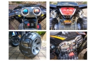 Elektrinis keturratis Big Wheels, Red-Elektromobiliai vaikams, Keturračiai ir bagiai-e-vaikas