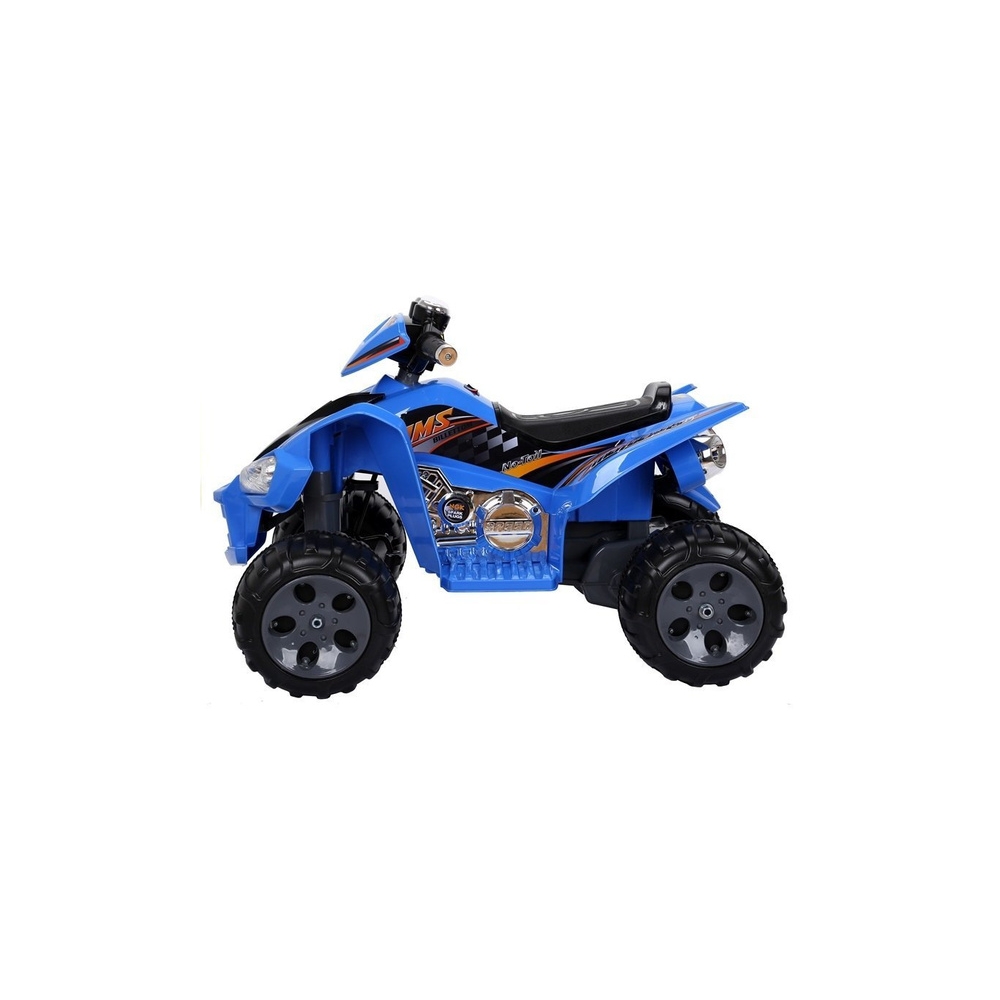 Elektrinis keturratis Big Wheels, Blue-Elektromobiliai vaikams, Keturračiai ir bagiai-e-vaikas