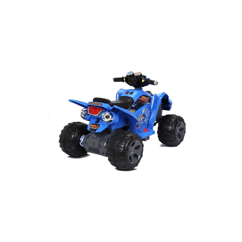 Elektrinis keturratis Big Wheels, Blue-Elektromobiliai vaikams, Keturračiai ir bagiai-e-vaikas