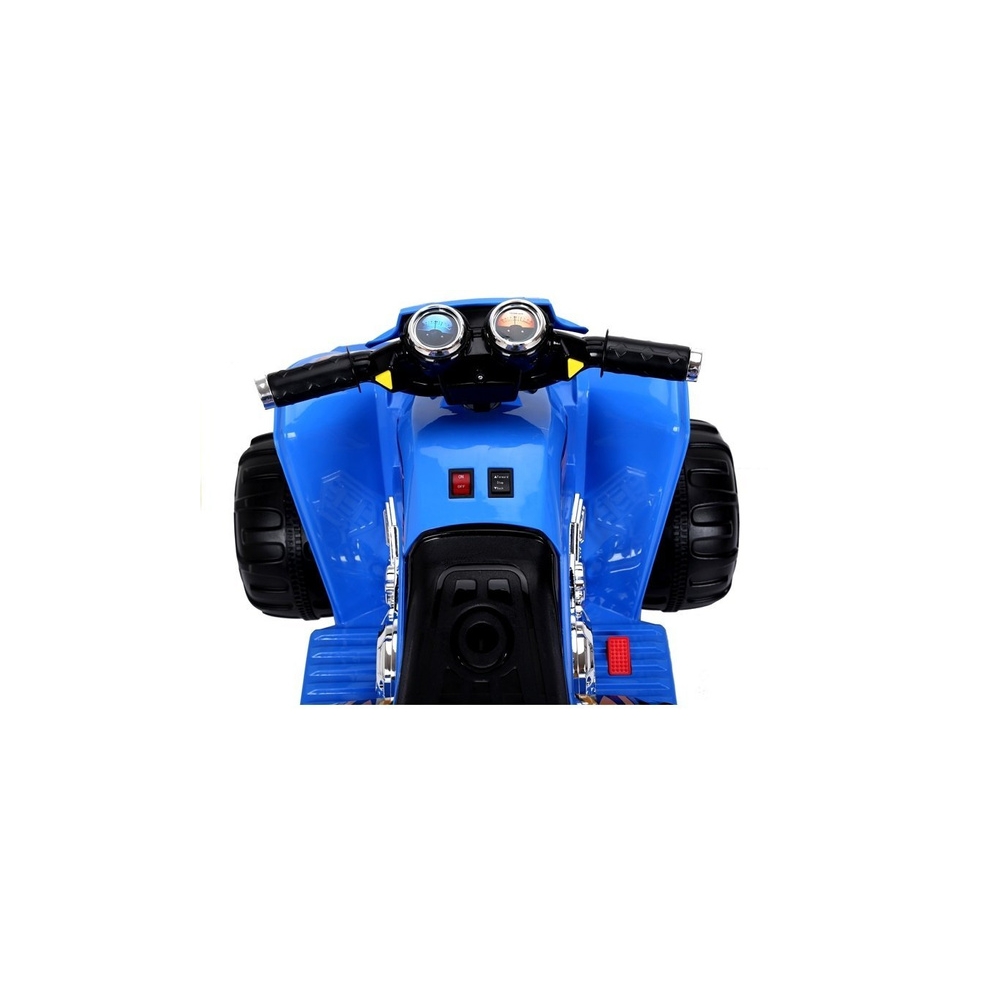 Elektrinis keturratis Big Wheels, Blue-Elektromobiliai vaikams, Keturračiai ir bagiai-e-vaikas