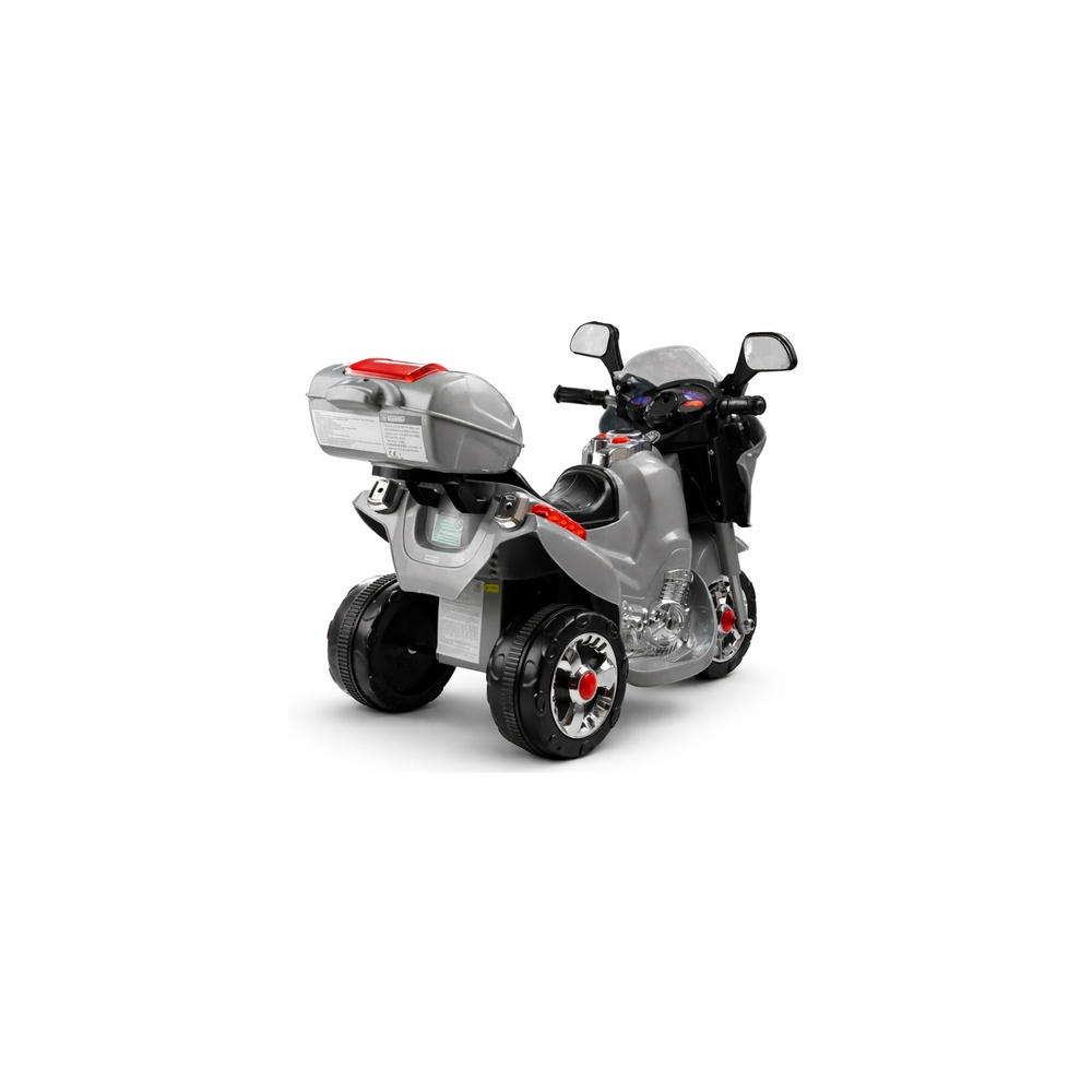 Elektrinis motociklas HC8051, Silver-Elektromobiliai vaikams, Motociklai-e-vaikas