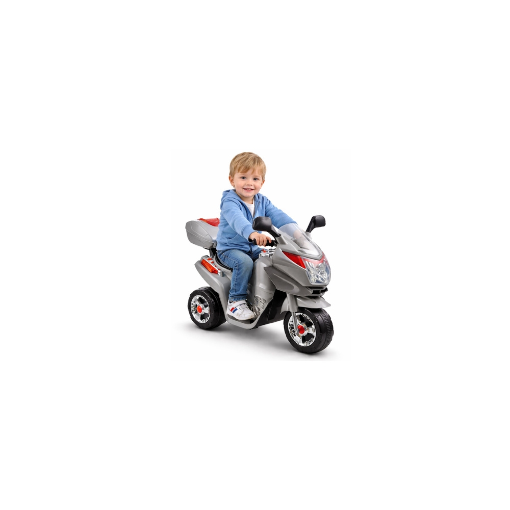 Elektrinis motociklas HC8051, Silver-Elektromobiliai vaikams, Motociklai-e-vaikas