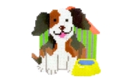 Mosaic Beads Set Dog and Cat 6000pcs