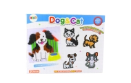 Mosaic Beads Set Dog and Cat 6000pcs