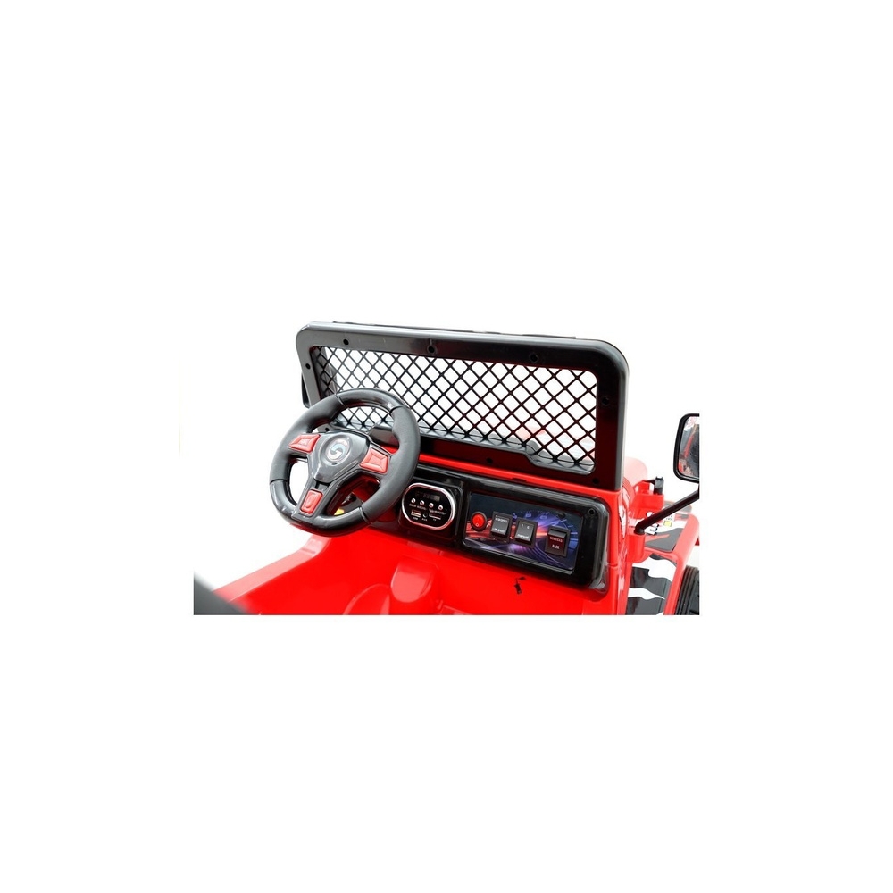 Elektromobilis Jeep Raptor S618, Red-Elektromobiliai vaikams, Visureigiai-e-vaikas