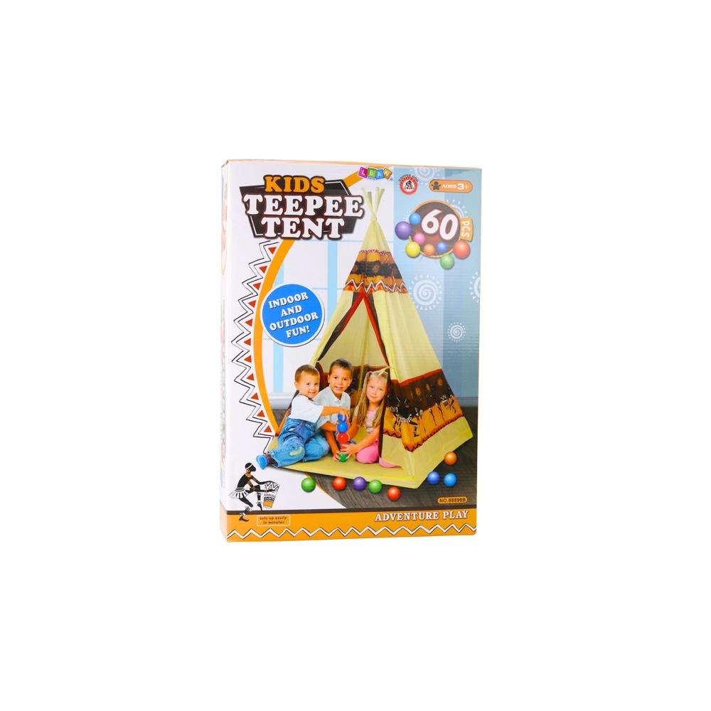 Tent Teepee Indian Tipi Playhouse + 60 Balls
