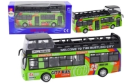 Tourist Coach Double Decker Openable Door Green