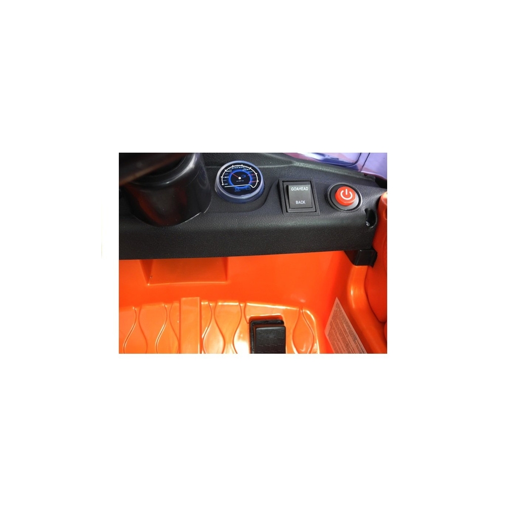 Elektromobilis HL1638 EVA, Orange-Elektromobiliai vaikams, Visureigiai-e-vaikas