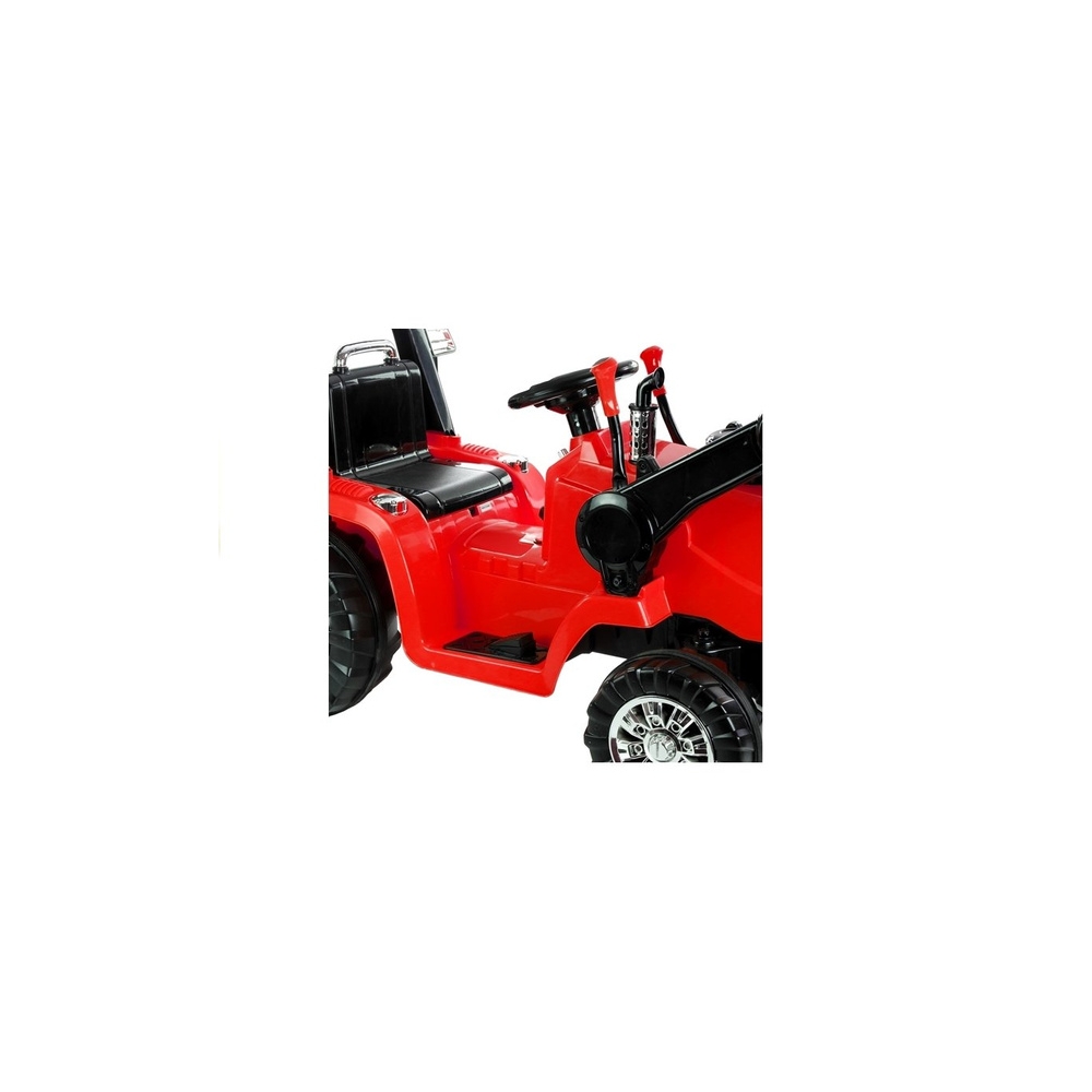 Elektrinis traktorius ZP1005, Red-Elektromobiliai vaikams, Traktoriai-e-vaikas