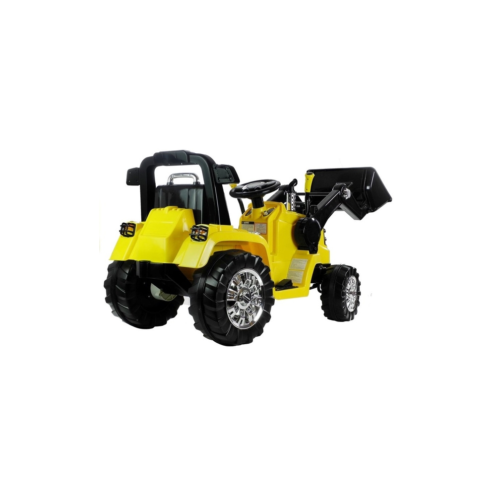 Elektrinis traktorius ZP1005, Yellow-Elektromobiliai vaikams, Traktoriai-e-vaikas