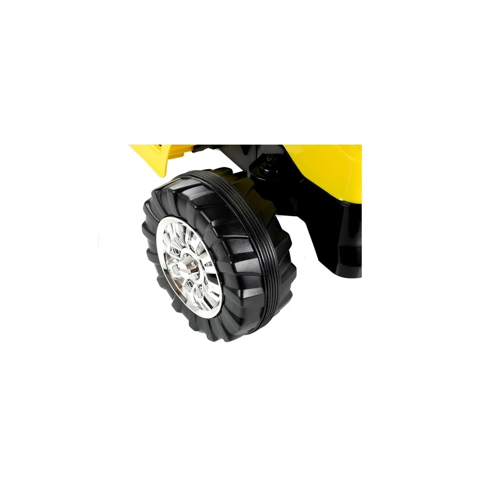 Elektrinis traktorius ZP1005, Yellow-Elektromobiliai vaikams, Traktoriai-e-vaikas