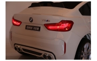 Elektromobilis BMW X6M, White-Elektromobiliai vaikams, Visureigiai-e-vaikas