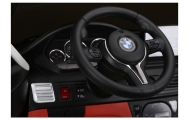 Elektromobilis BMW X6M, lakuotas juodas-Elektromobiliai vaikams, Visureigiai-e-vaikas