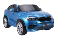 Auto Na Akumulator BMW X6M Niebieskie Lakierowane