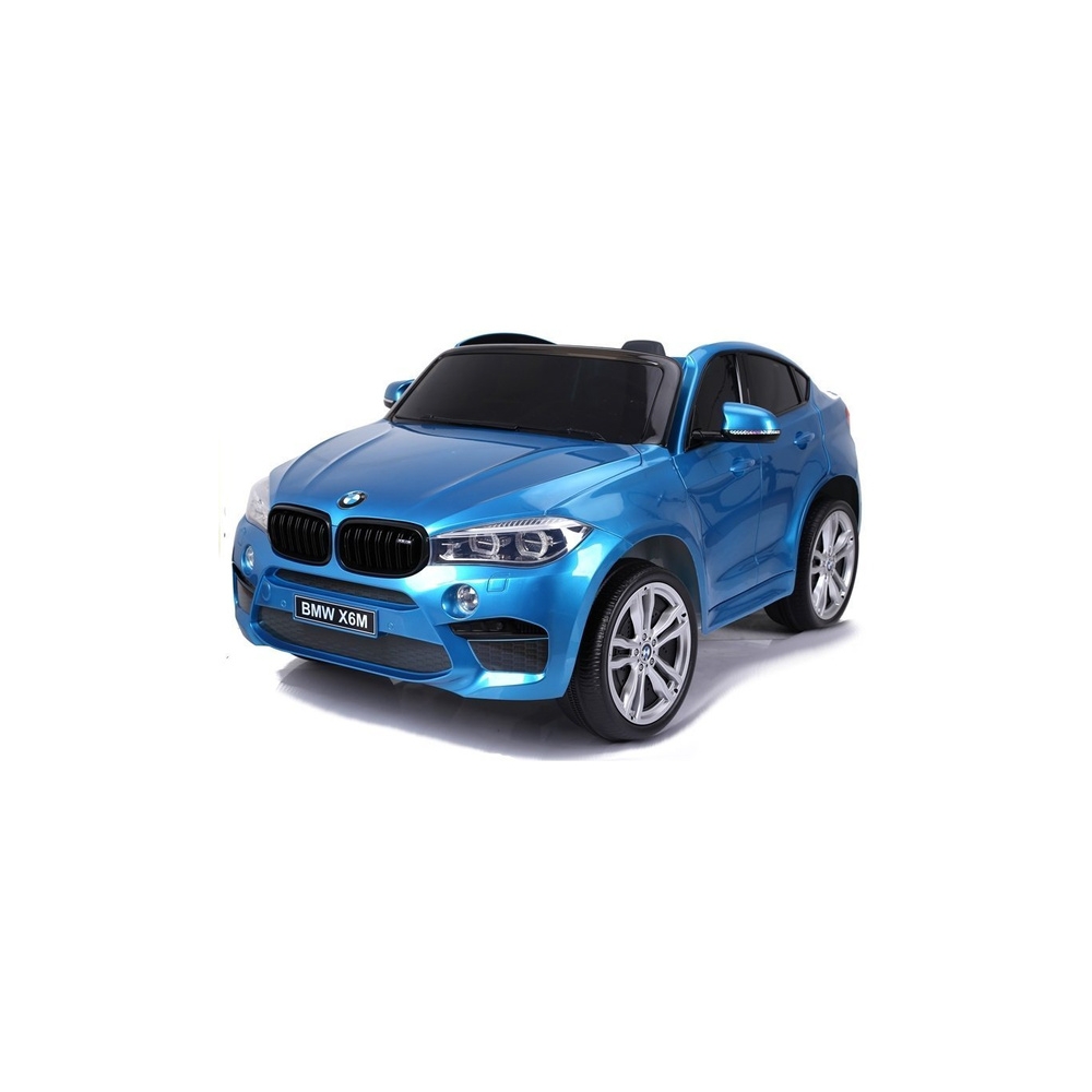 Auto Na Akumulator BMW X6M Niebieskie Lakierowane
