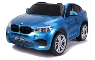 Auto Na Akumulator BMW X6M Niebieskie Lakierowane
