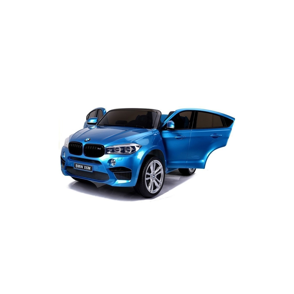 Auto Na Akumulator BMW X6M Niebieskie Lakierowane