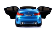 Auto Na Akumulator BMW X6M Niebieskie Lakierowane