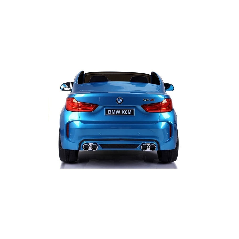 Auto Na Akumulator BMW X6M Niebieskie Lakierowane