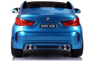 Elektromobilis BMW X6M, lakuotas mėlynas-Elektromobiliai vaikams, Visureigiai-e-vaikas