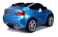 Auto Na Akumulator BMW X6M Niebieskie Lakierowane
