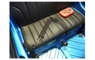 Elektromobilis BMW X6M, lakuotas mėlynas-Elektromobiliai vaikams, Visureigiai-e-vaikas