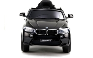 Elektromobilis BMW X6, lakuotas juodas-Elektromobiliai vaikams, Visureigiai-e-vaikas