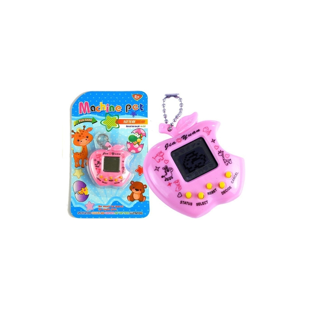 Tamagotchi Electronical Animal Pink Apple Shape