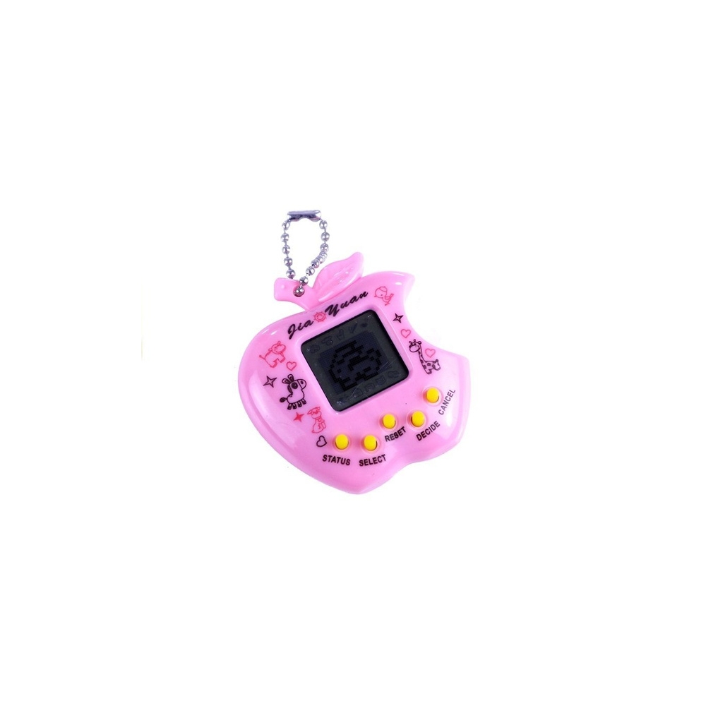 Tamagotchi elektroninis gyvūnas Rožinė obuolio forma