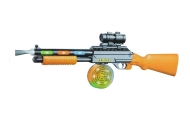 Machine Gun Weapon AK 868-1 Shines & Plays 60 cm