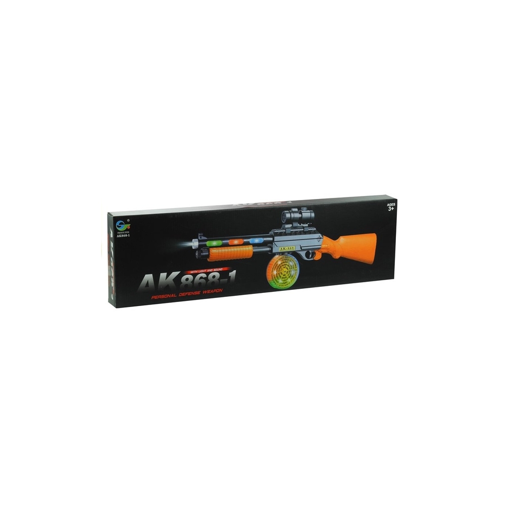 AK 868-1 kulkosvaidis Šviečia ir groja 60 cm