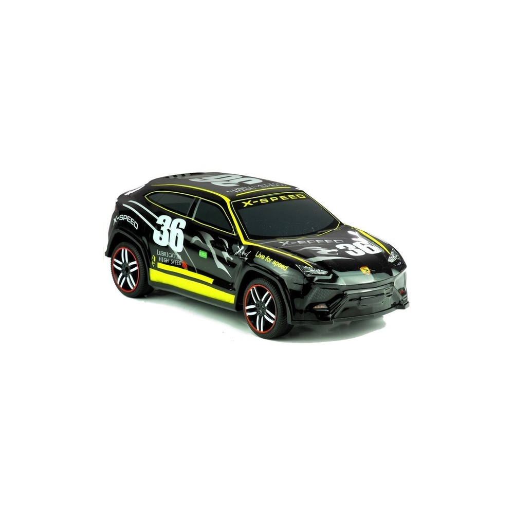 Nuotoliniu būdu valdomas sportinis automobilis Pilot R/C Black