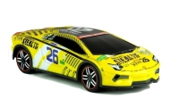 Nuotoliniu būdu valdomas sportinis automobilis Pilot R/C, Geltonas