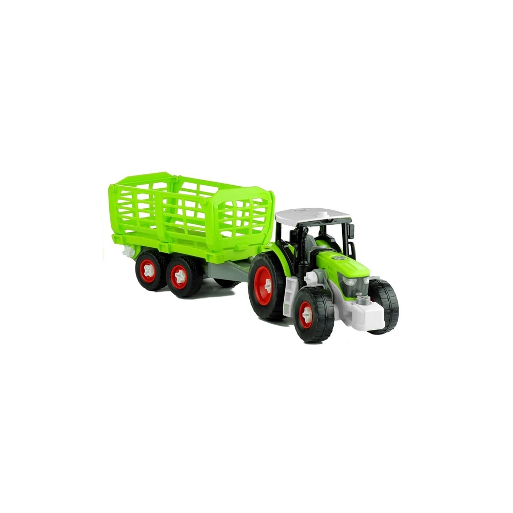 Assembly Tractor with Opened Trailer 43 cm