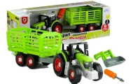 Assembly Tractor with Opened Trailer 43 cm
