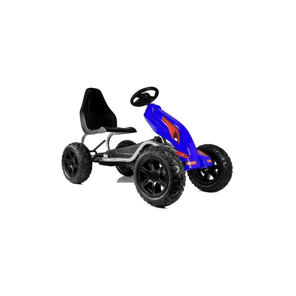 Gokart na Pedały B012 Pompowane Koła Niebieski