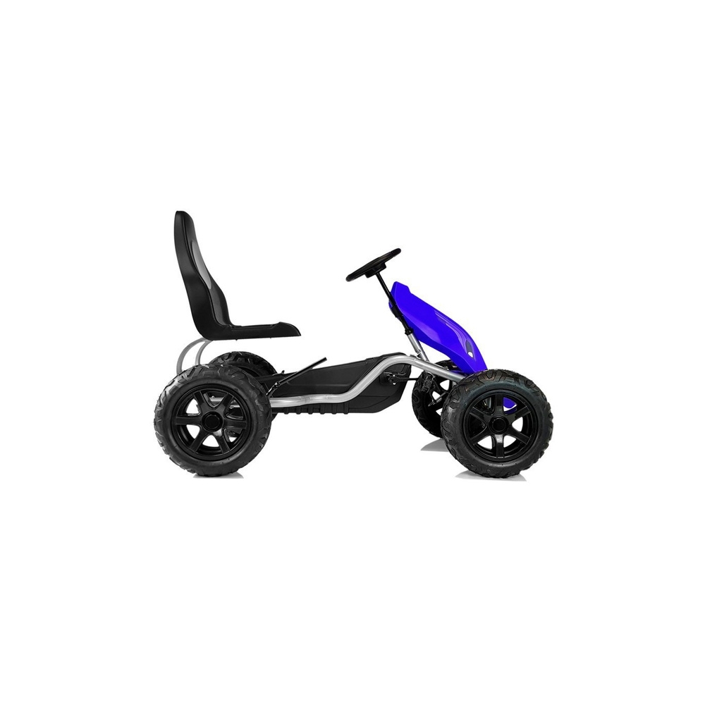 Gokart na Pedały B012 Pompowane Koła Niebieski