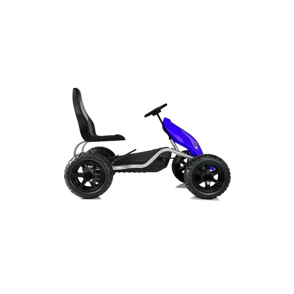 Gokart na Pedały B012 Pompowane Koła Niebieski