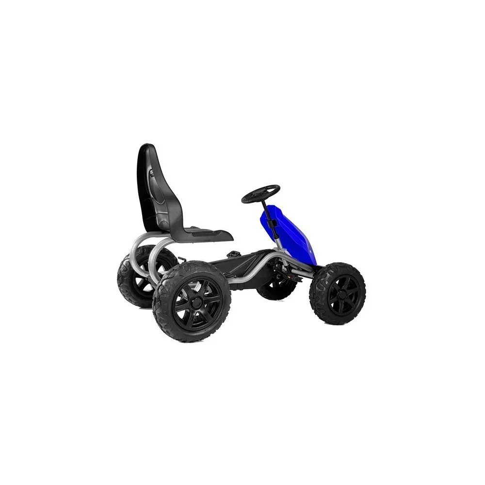 Gokart na Pedały B012 Pompowane Koła Niebieski